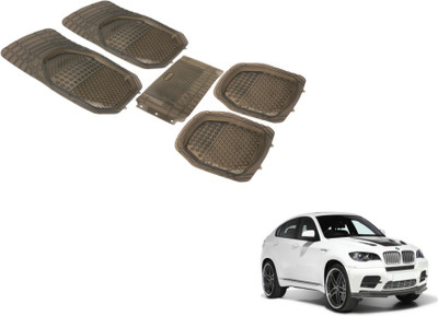 Auto Hub PVC (Polyvinyl Chloride) Standard Mat For  BMW X6(Grey)
