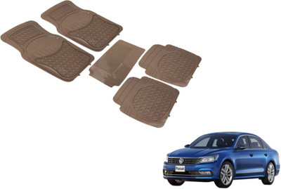MOCKHE PVC (Polyvinyl Chloride) Standard Mat For  Volkswagen Passat(Beige)