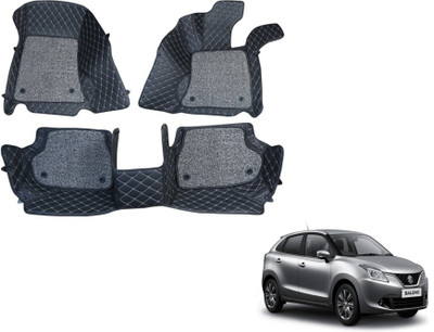 MOCKHE EVA, Leatherite 7D Mat For  Maruti Suzuki Baleno(Black)