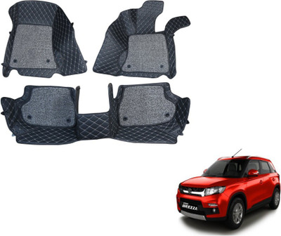 MOCKHE EVA, Leatherite 7D Mat For  Maruti Suzuki Vitara Brezza(Black)