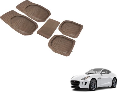 Auto Hub PVC (Polyvinyl Chloride) Standard Mat For  Jaguar XFS(Beige)