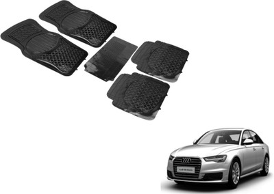 MOCKHE PVC (Polyvinyl Chloride) Standard Mat For  Audi A6(Black)