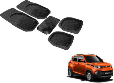 Auto Hub PVC (Polyvinyl Chloride) Standard Mat For  Mahindra KUV 100(Black)