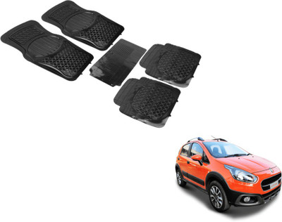 MOCKHE PVC (Polyvinyl Chloride) Standard Mat For  Fiat Avventura(Black)