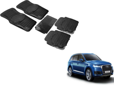 MOCKHE PVC (Polyvinyl Chloride) Standard Mat For  Audi Q7(Black)