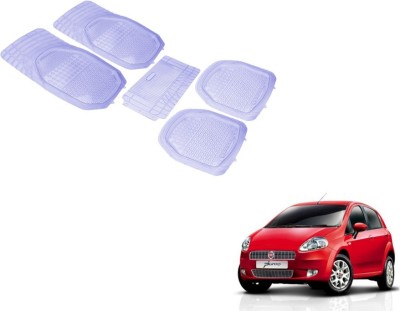 Auto Hub PVC (Polyvinyl Chloride) Standard Mat For  Fiat Punto(Clear)