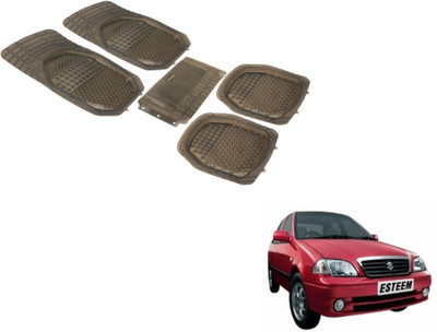 Auto Hub PVC (Polyvinyl Chloride) Standard Mat For  Maruti Suzuki Esteem(Grey)