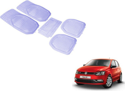 Auto Hub PVC (Polyvinyl Chloride) Standard Mat For  Volkswagen Polo GT(Clear)