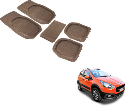Auto Hub PVC (Polyvinyl Chloride) Standard Mat For  Fiat Avventura(Beige)