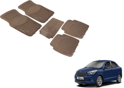 MOCKHE PVC (Polyvinyl Chloride) Standard Mat For  Ford Aspire(Beige)