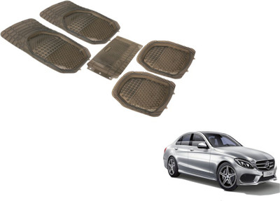 Auto Hub PVC (Polyvinyl Chloride) Standard Mat For  Mercedes Benz C-Class(Grey)