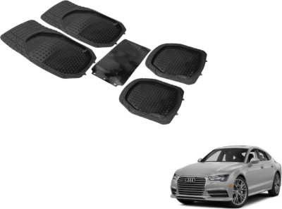 Auto Hub PVC (Polyvinyl Chloride) Standard Mat For  Audi A7(Black)