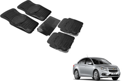Auto Hub PVC (Polyvinyl Chloride) Standard Mat For Chevrolet Cruze(Black)