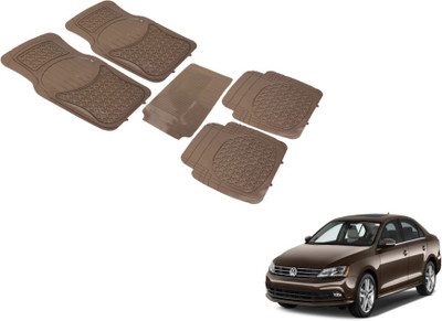 MOCKHE PVC (Polyvinyl Chloride) Standard Mat For  Volkswagen Jetta(Beige)