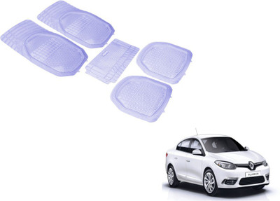 Auto Hub PVC (Polyvinyl Chloride) Standard Mat For  Renault Fluence(Clear)