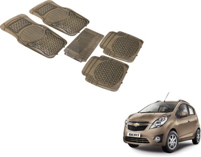 MOCKHE PVC (Polyvinyl Chloride) Standard Mat For  Chevrolet Beat(Grey)