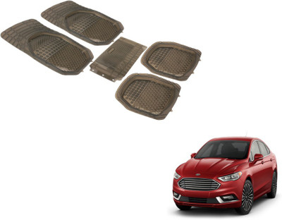 Auto Hub PVC (Polyvinyl Chloride) Standard Mat For  Universal For Car(Grey)