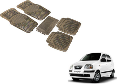 MOCKHE PVC (Polyvinyl Chloride) Standard Mat For  Hyundai Santro Xing(Grey)