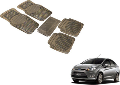 MOCKHE PVC (Polyvinyl Chloride) Standard Mat For  Ford Fiesta(Grey)