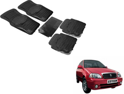 MOCKHE PVC (Polyvinyl Chloride) Standard Mat For  Maruti Suzuki Esteem(Black)
