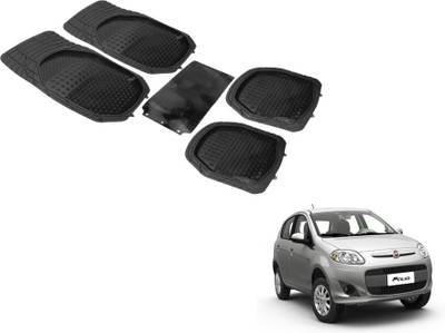 MOCKHE PVC (Polyvinyl Chloride) Standard Mat For  Fiat Palio(Black)