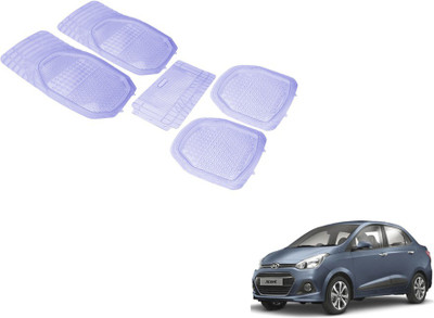 Auto Hub PVC (Polyvinyl Chloride) Standard Mat For  Hyundai Xcent(Clear)