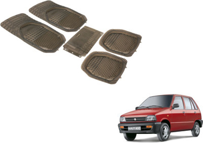 Auto Hub PVC (Polyvinyl Chloride) Standard Mat For  Maruti Suzuki 800(Grey)