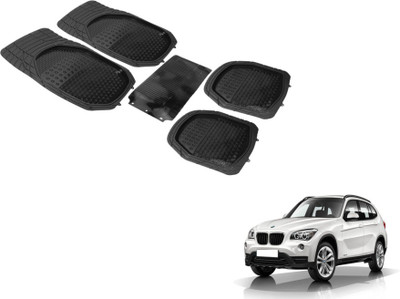 Auto Hub PVC (Polyvinyl Chloride) Standard Mat For  BMW X1(Black)