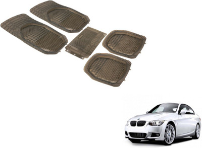 Auto Hub PVC (Polyvinyl Chloride) Standard Mat For  BMW 320D(Grey)
