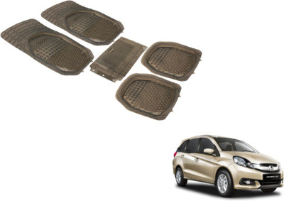 Auto Hub PVC (Polyvinyl Chloride) Standard Mat For  Honda Mobilio(Grey)