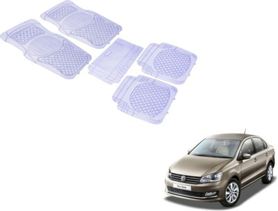 MOCKHE PVC (Polyvinyl Chloride) Standard Mat For  Volkswagen Vento(Clear)