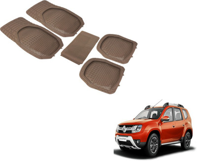 MOCKHE PVC (Polyvinyl Chloride) Standard Mat For  Renault Duster(Beige)