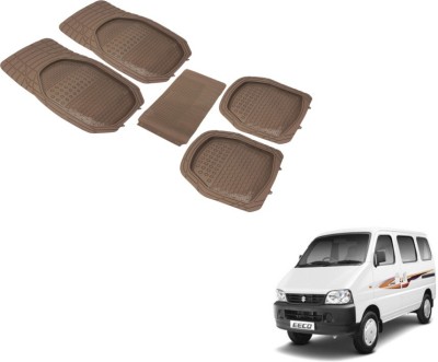 MOCKHE PVC (Polyvinyl Chloride) Standard Mat For  Maruti Suzuki Eeco(Beige)