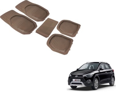 Auto Hub PVC (Polyvinyl Chloride) Standard Mat For  Hyundai i20(Beige)