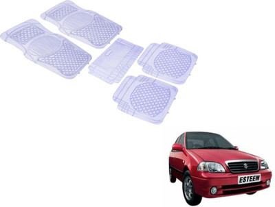 MOCKHE PVC (Polyvinyl Chloride) Standard Mat For  Maruti Suzuki Esteem(Clear)