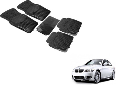 MOCKHE PVC (Polyvinyl Chloride) Standard Mat For  BMW 320D(Black)