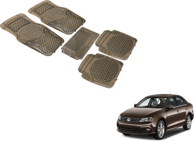 MOCKHE PVC (Polyvinyl Chloride) Standard Mat For  Volkswagen Jetta(Grey)