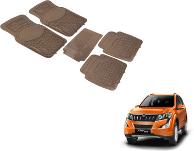 MOCKHE PVC (Polyvinyl Chloride) Standard Mat For  Mahindra XUV 500(Beige)