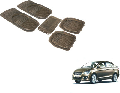 Auto Hub PVC (Polyvinyl Chloride) Standard Mat For  Maruti Suzuki Ciaz(Grey)