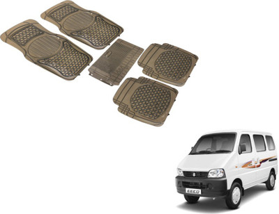 MOCKHE PVC (Polyvinyl Chloride) Standard Mat For  Maruti Suzuki Eeco(Grey)