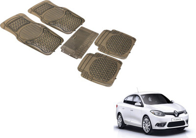 MOCKHE PVC (Polyvinyl Chloride) Standard Mat For  Renault Fluence(Grey)