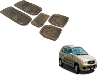 Auto Hub PVC (Polyvinyl Chloride) Standard Mat For  Maruti Suzuki Alto(Grey)