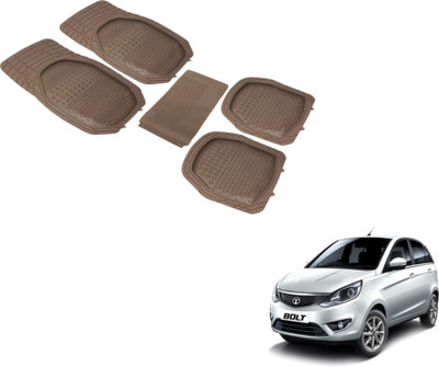 Auto Hub PVC (Polyvinyl Chloride) Standard Mat For  Tata Bolt(Beige)