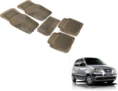 MOCKHE PVC (Polyvinyl Chloride) Standard Mat For  Hyundai Santro(Grey)