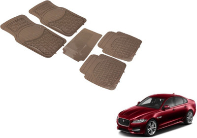 MOCKHE PVC (Polyvinyl Chloride) Standard Mat For  Jaguar XF(Beige)