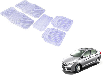 MOCKHE PVC (Polyvinyl Chloride) Standard Mat For  Honda City(Clear)