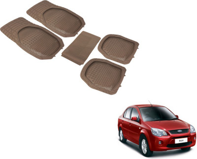 MOCKHE PVC (Polyvinyl Chloride) Standard Mat For  Ford Ikon(Beige)