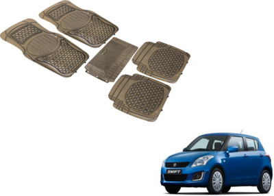 MOCKHE PVC (Polyvinyl Chloride) Standard Mat For  Maruti Suzuki New Swift(Grey)