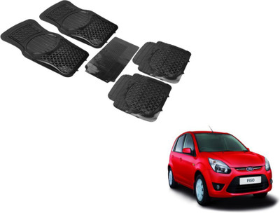MOCKHE PVC (Polyvinyl Chloride) Standard Mat For  Ford Figo(Black)