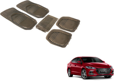 Auto Hub PVC (Polyvinyl Chloride) Standard Mat For  Hyundai Elantra(Grey)